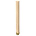 Designs of Distinction 3 x 42 1/4 Square Column - Satin Brassimage