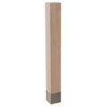 View 1 for Designs of Distinction 4 x 35 1/4 Square Column - Satin Stainless