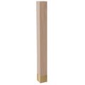 View 1 for Designs of Distinction 4 x 42 1/4 Square Column - Polished Brass