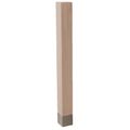 View 1 for Designs of Distinction 4 x 42 1/4 Square Column - Satin Stainless