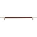 View 1 for Atlas Homewares Zanzibar Brown Leather Cabinet Pull