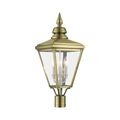 View 1 for Livex Lighting Adams Outdoor Large Post Top Lantern