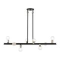 View 1 for Livex Lighting Bannister Large Linear Chandelier