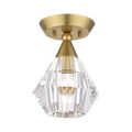 View 1 for Livex Lighting Brussels Crystal Semi Flush Ceiling Light
