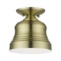 View 1 for Livex Lighting Endicott Petite Bell Semi Flush Ceiling Light