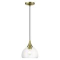View 1 for Livex Lighting Glendon Glass Pendant
