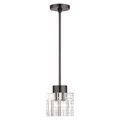 Livex Lighting Rotterdam Crystal Single Pendant Lightimage