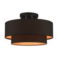 Livex Lighting Sentosa Large Semi Flush Ceiling Lightimage