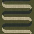 View 1 for Mitchell Black Folding Ribbon Olive Wallpaper