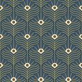 View 1 for Mitchell Black Moroccan Peacock Marine Wallpaper
