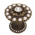 View 1 for Carpe Diem Cache Halo Knob with Clear Swarovski Crystals