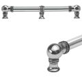 View 1 for Carpe Diem Classic Beaded Smooth Cabinet Pull with Center Brace