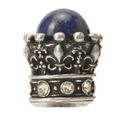 View 1 for Carpe Diem Crowning Glory Queen Penelope Clear and Lapis Knob