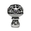 View 1 for Carpe Diem Juliane Grace 1 1/4 Inch Round Aurore Swarovski Knob