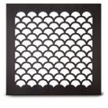View 1 for Architectural Grille Shell Perforated Grille Cabinet Panel Insert