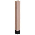 View 1 for Designs of Distinction 5 x 42 1/4 Square Column - Flat Black Sleeve