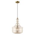 View 1 for Livex Lighting 1-Light Hand Blown Art Glass Single Pendant Light