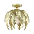View 1 for Livex Lighting Acanthus 1-Light Semi-Flush Ceiling Light