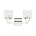 View 1 for Livex Lighting Aragon 2-Light Vanity Wall Sconce