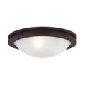 View 1 for Livex Lighting Ariel 3-Light Flush Mount Ceiling Light