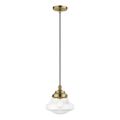 View 1 for Livex Lighting Avondale 1-Light 9 Inch Mini Pendant Light