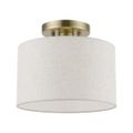 View 1 for Livex Lighting Blossom 1-Light Small Semi-Flush Ceiling Light