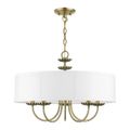 View 1 for Livex Lighting Brookdale 5-Light Pendant Chandelier