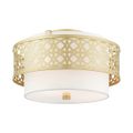 View 1 for Livex Lighting Calinda 3-Light Medium Semi-Flush Ceiling Light