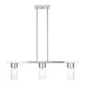 Livex Lighting Carson 3-Light Linear Chandelierimage