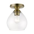 View 1 for Livex Lighting Catania 1-Light Semi-Flush Ceiling Light