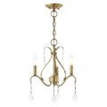 View 1 for Livex Lighting Caterina 3-Light Petite Chandelier