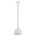 View 1 for Livex Lighting Chantilly 1-Light Petite Pendant Light