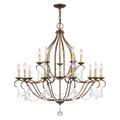 Livex Lighting Chesterfield 15-Light Foyer Chandelierimage