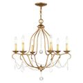 View 1 for Livex Lighting Chesterfield 6-Light Chandelier