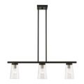 View 1 for Livex Lighting Cityview 3-Light Linear Chandelier
