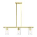 View 1 for Livex Lighting Clarion 3-Light Linear Chandelier