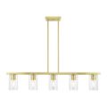 View 1 for Livex Lighting Clarion 5-Light Linear Chandelier