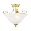 View 1 for Livex Lighting Coronado 2-Light Semi-Flush Ceiling Light