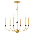 View 1 for Livex Lighting Cortlandt 6-Light Chandelier