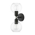 View 1 for Livex Lighting Downtown 2-Light Sphere Vanity Sconce