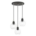 View 1 for Livex Lighting Downtown 3-Light Sphere Multi Pendant Light