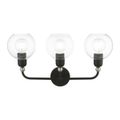View 1 for Livex Lighting Downtown 3-Light Sphere Vanity Sconce