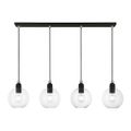 Livex Lighting Downtown 4-Light Sphere Linear Chandelierimage