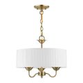 View 1 for Livex Lighting Edinburgh 3-Light Pendant Chandelier