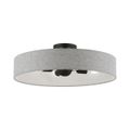 View 1 for Livex Lighting Elmhurst 4-Light Large Semi-Flush Ceiling Light