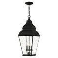 View 1 for Livex Lighting Exeter 3-Light Large Outdoor Pendant Lantern