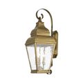 View 1 for Livex Lighting Exeter 3-Light Large Outdoor Wall Lantern