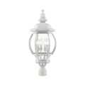 View 1 for Livex Lighting Frontenac 4-Light Large Outdoor Post Top Lantern
