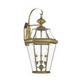 View 1 for Livex Lighting Georgetown 3-Light Large Outdoor Wall Lantern