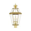 View 1 for Livex Lighting Georgetown 4-Light Extra Large Outdoor Post Top Lantern